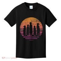 Retro Meerkat Kids T-Shirt thumb 0