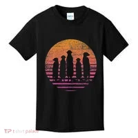 Retro Meerkat Kids T-Shirt thumb 0