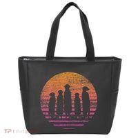 Retro Meerkat Tote Bag thumb 0