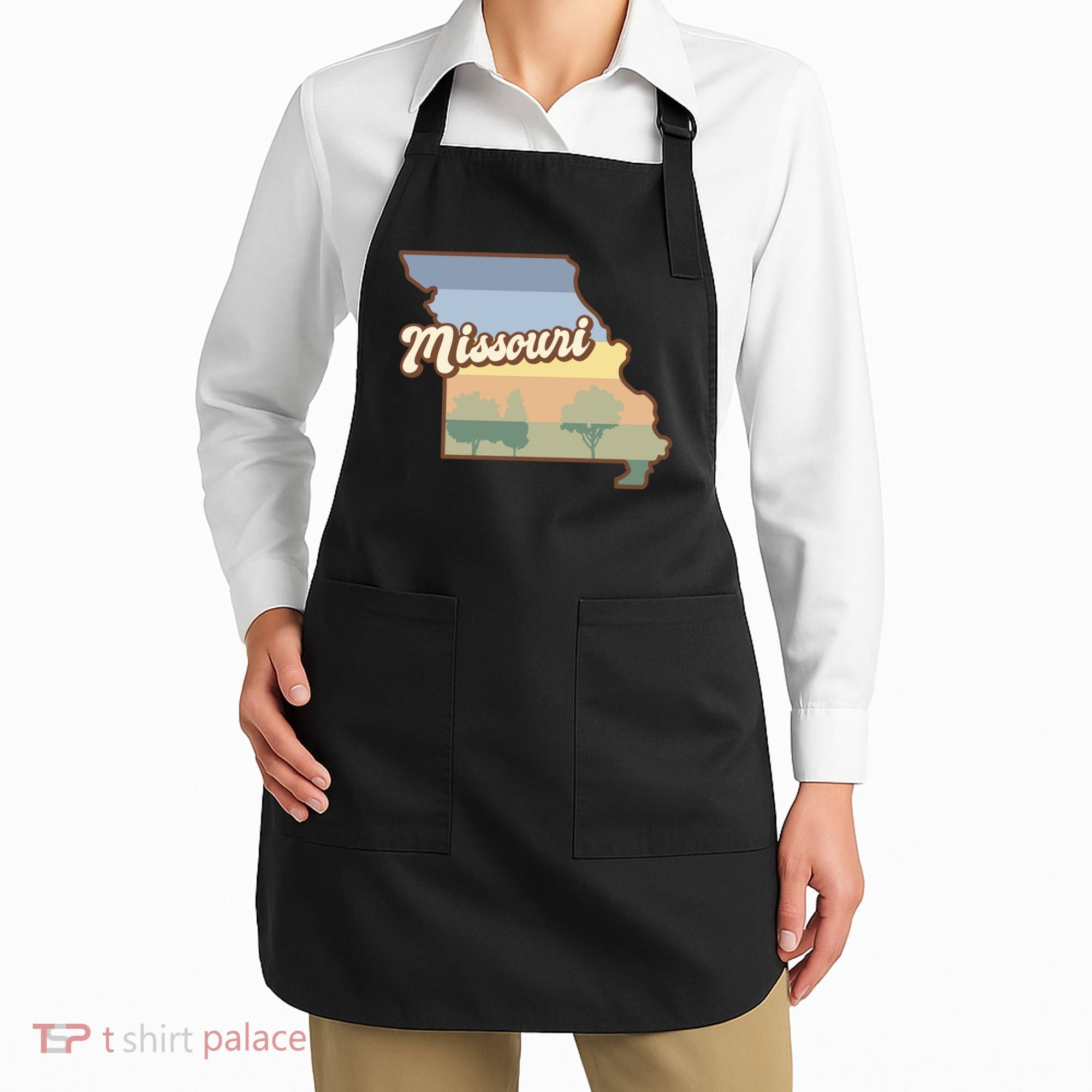 Retro Missouri Apron