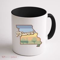 Retro Missouri Coffee Mug thumb 1
