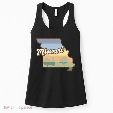 Retro Missouri Women's Tank Top