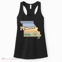 Retro Missouri Women's Tank Top thumb 0