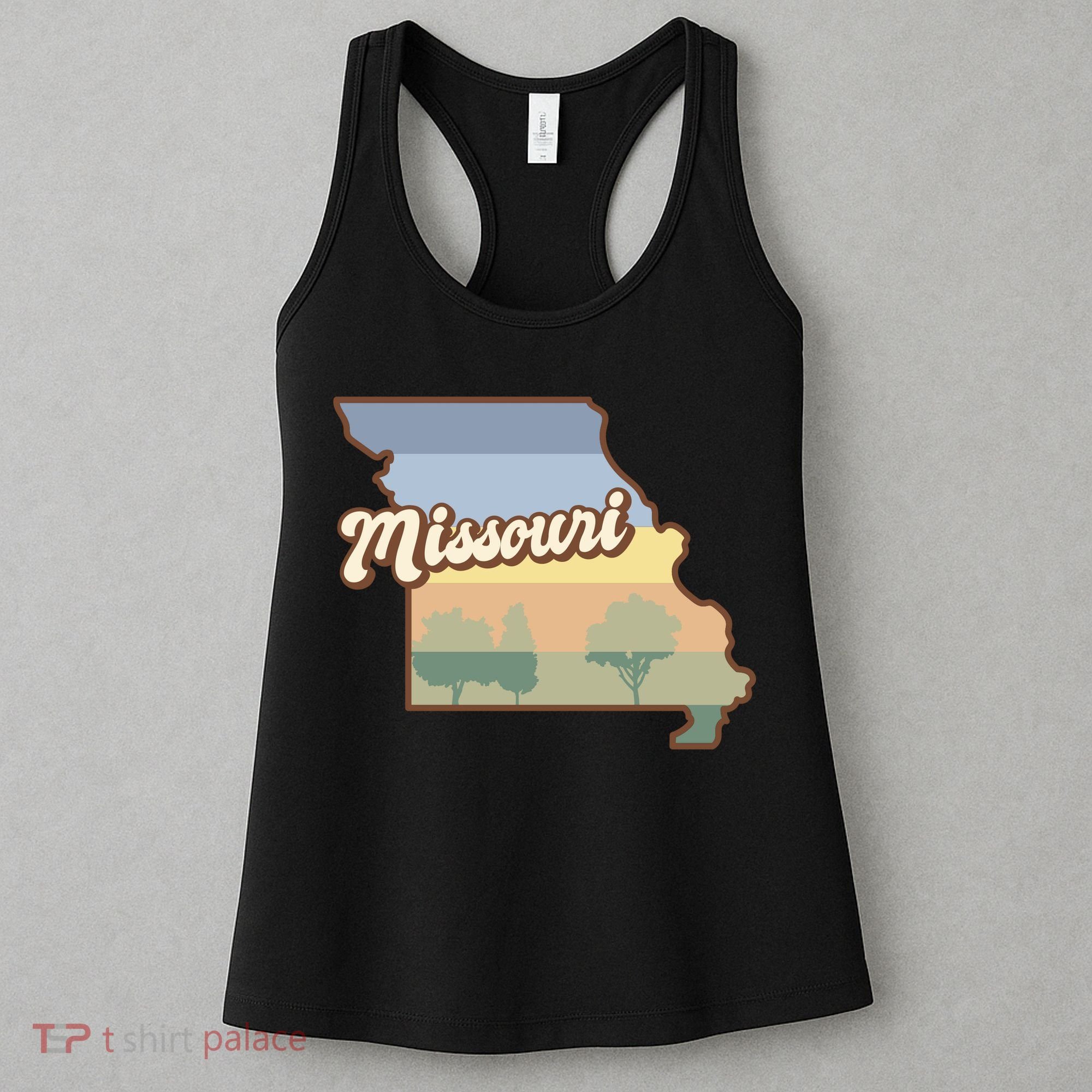 Retro Missouri Women's Tank Top
