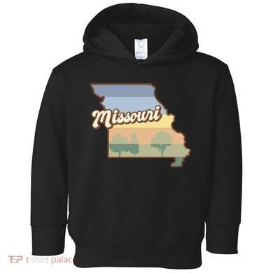 Retro Missouri Toddler Hoodie
