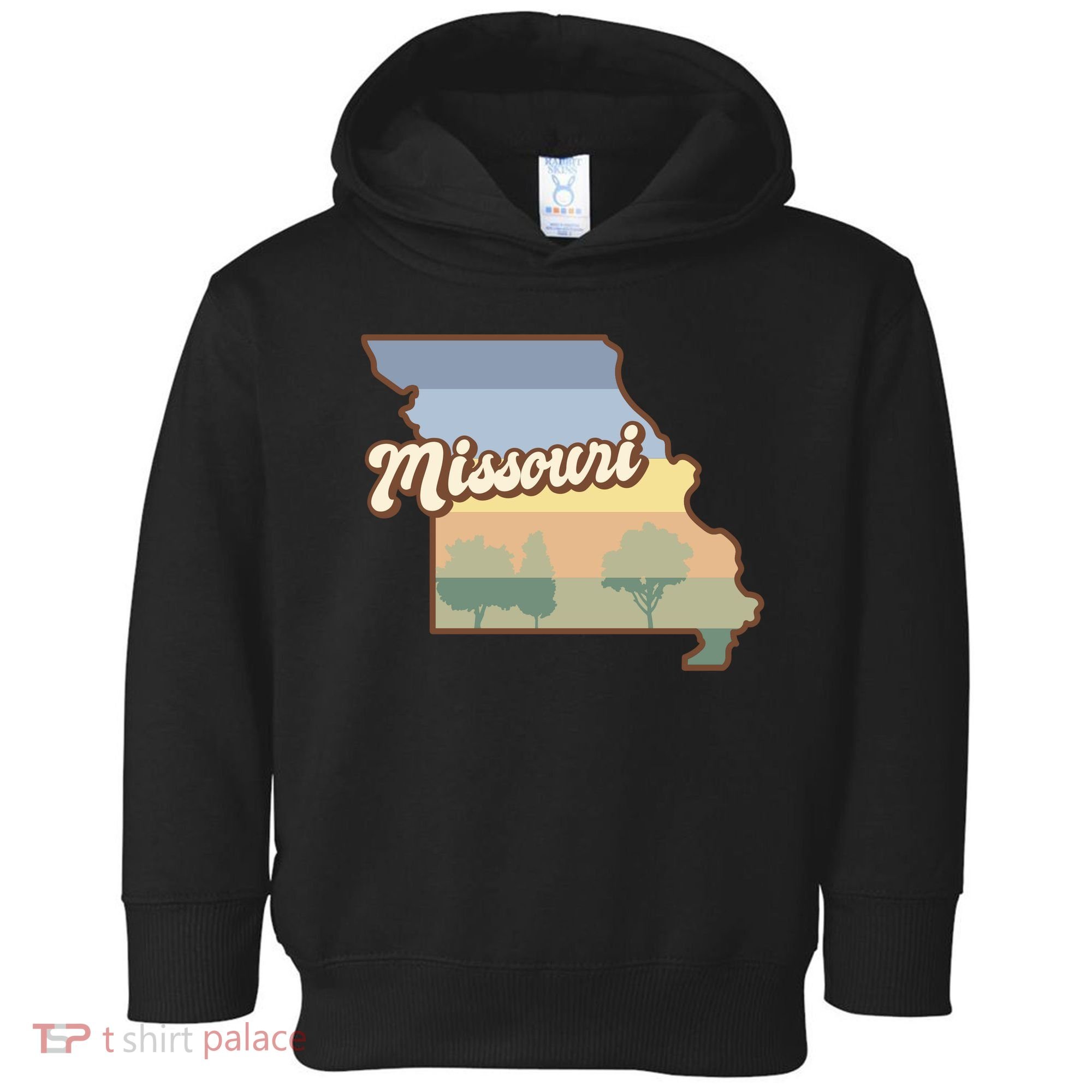 Retro Missouri Toddler Hoodie