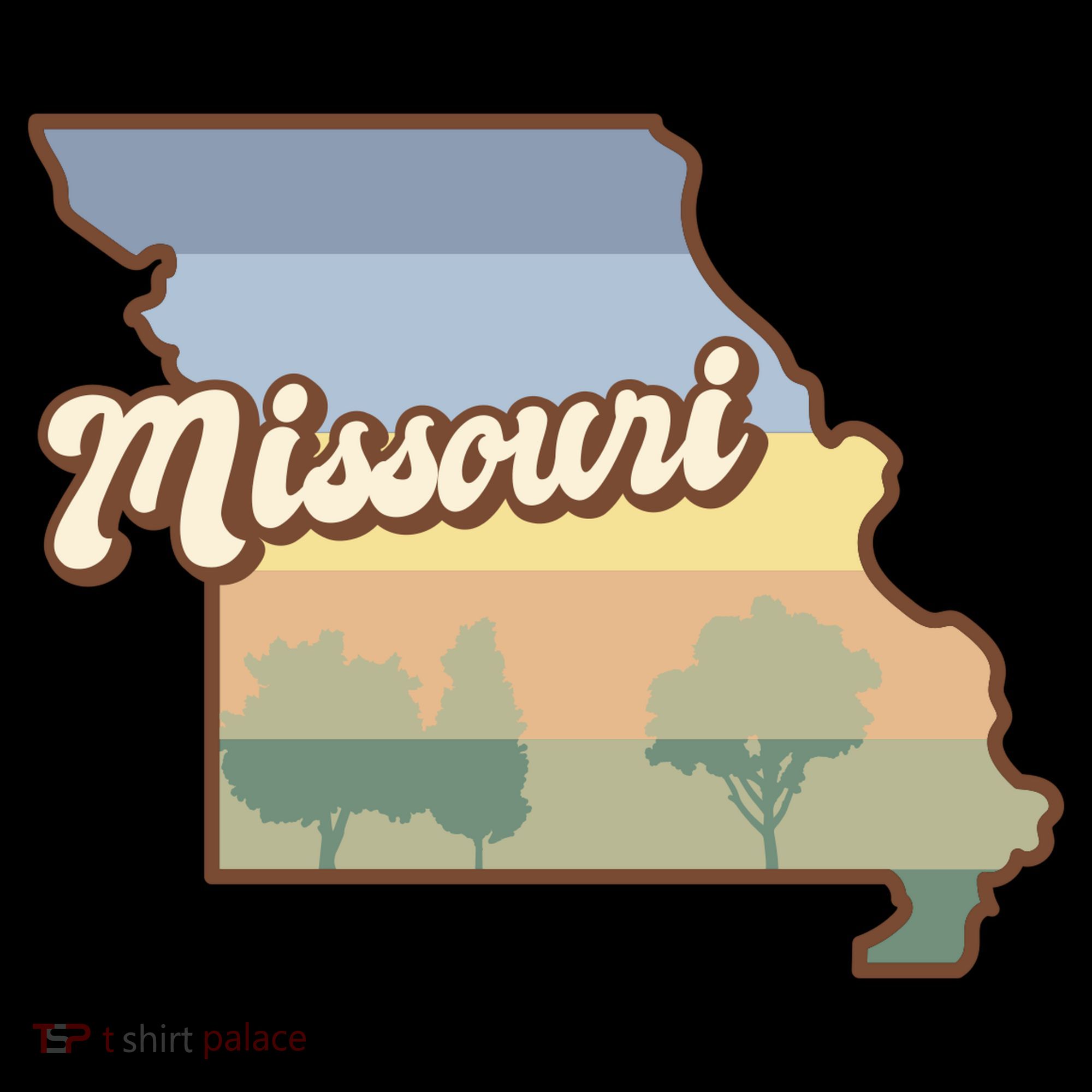Retro Missouri Toddler Hoodie