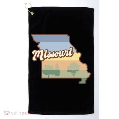 Retro Missouri Golf Towel