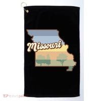 Retro Missouri Golf Towel thumb 0
