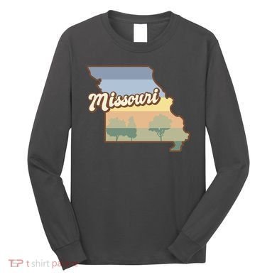 Retro Missouri Long Sleeve Shirt