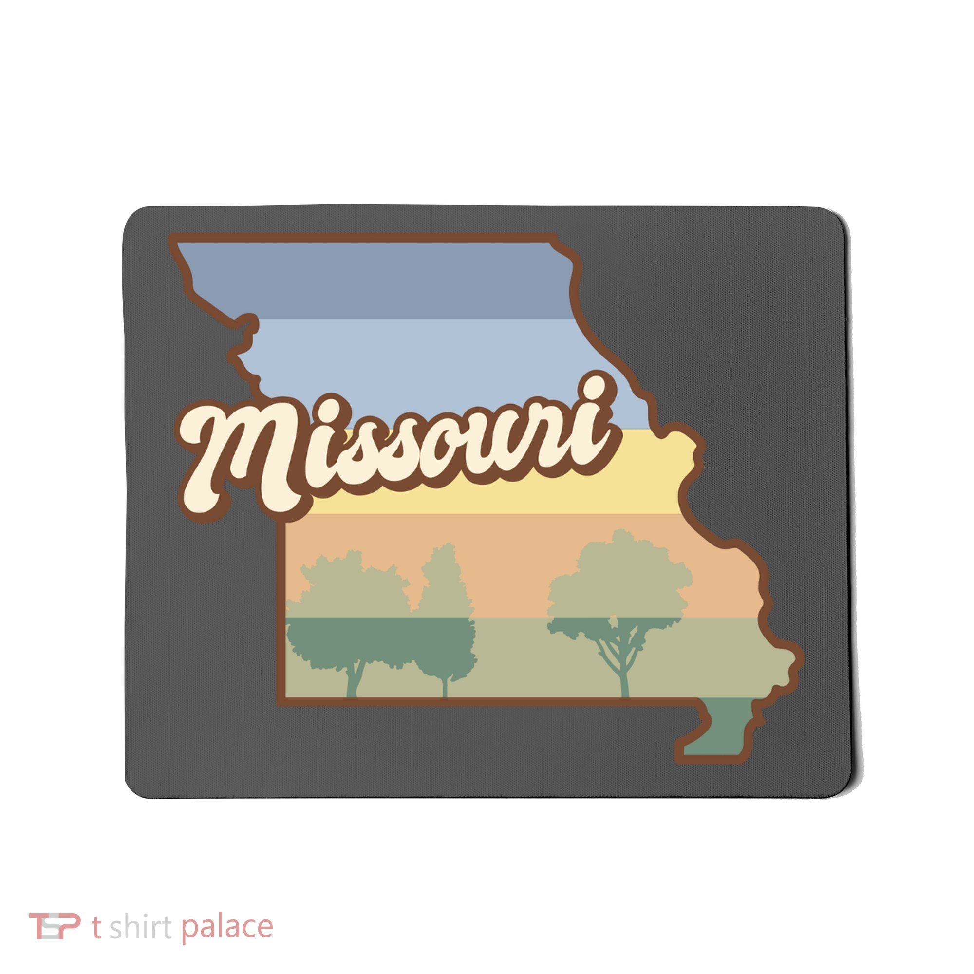 Retro Missouri Mousepad