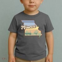 Retro Missouri Toddler T-Shirt thumb 2