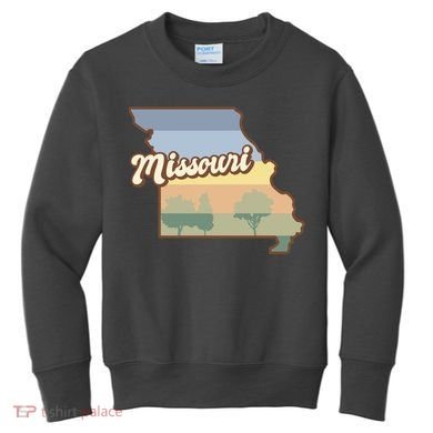 Retro Missouri Kids Sweatshirt