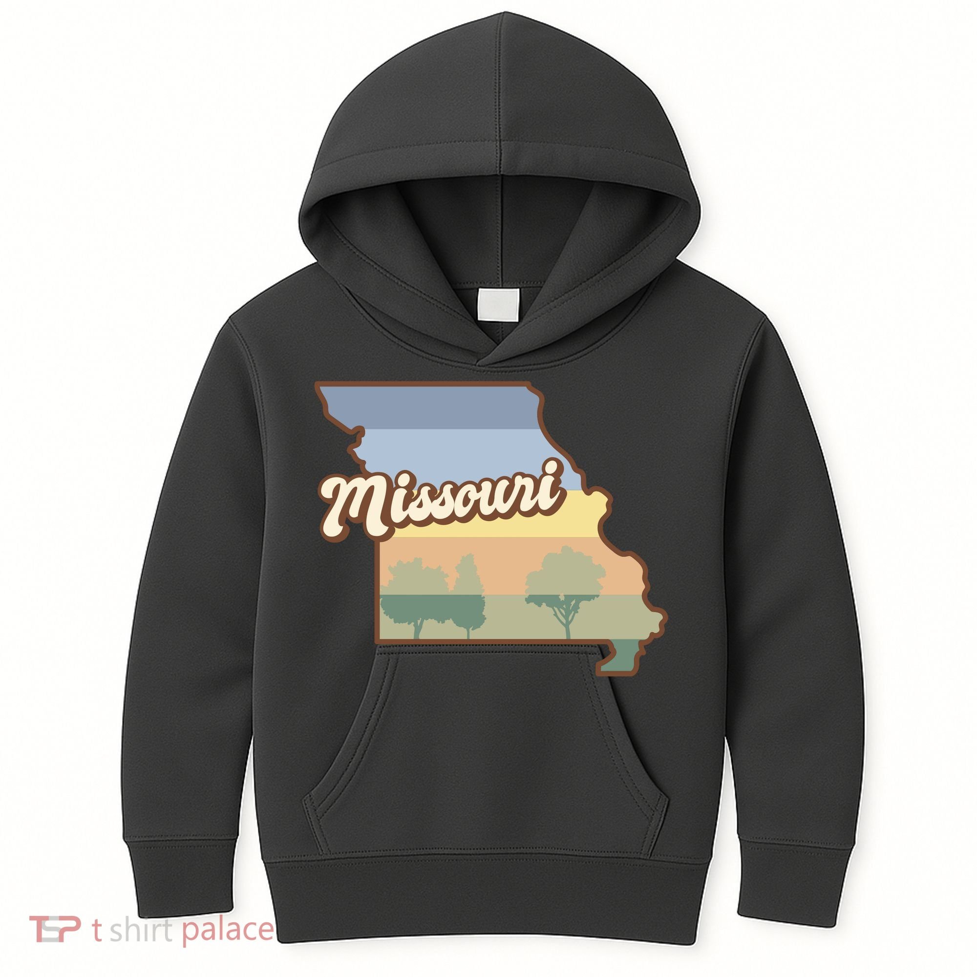 Retro Missouri Kids Hoodie