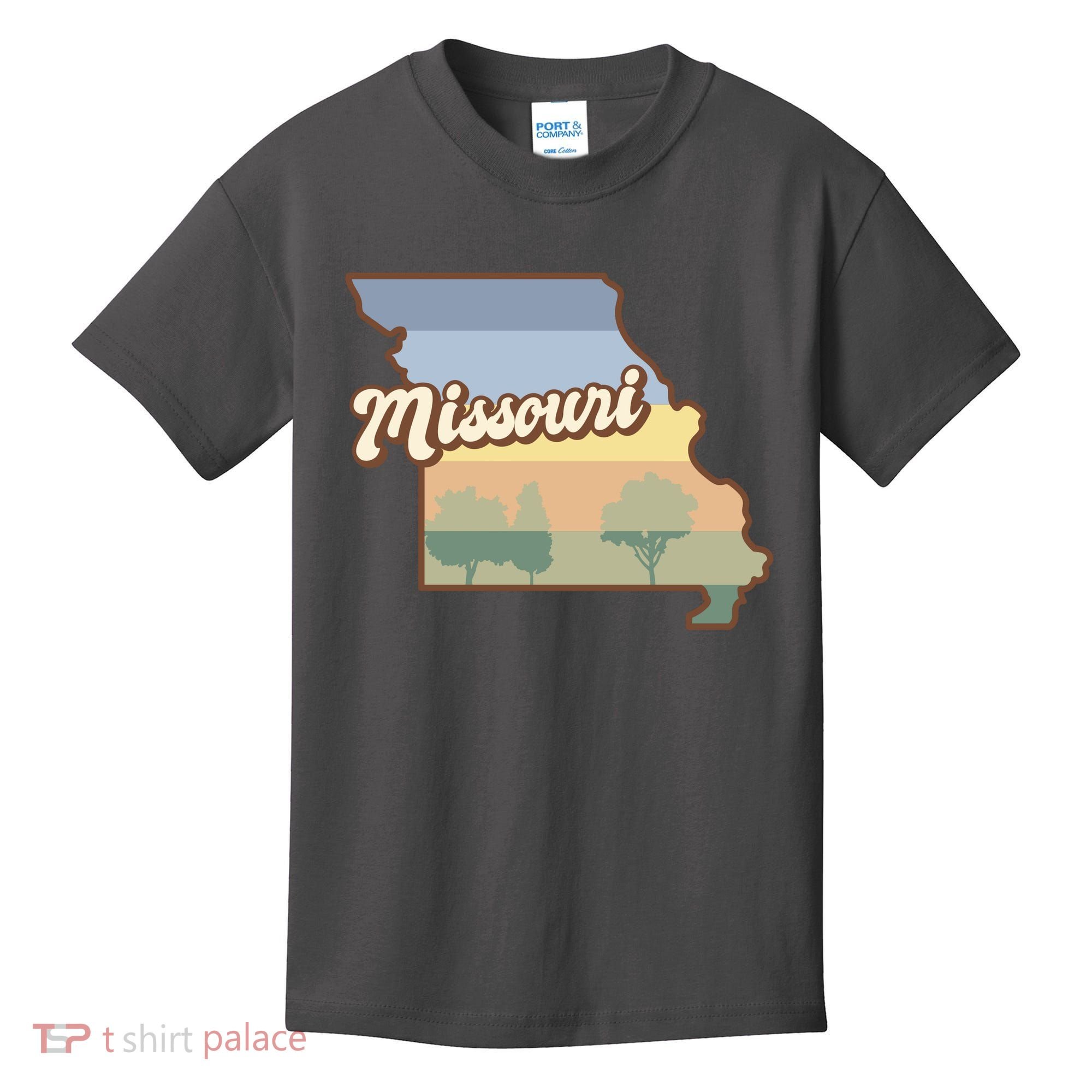 Retro Missouri Kids T-Shirt
