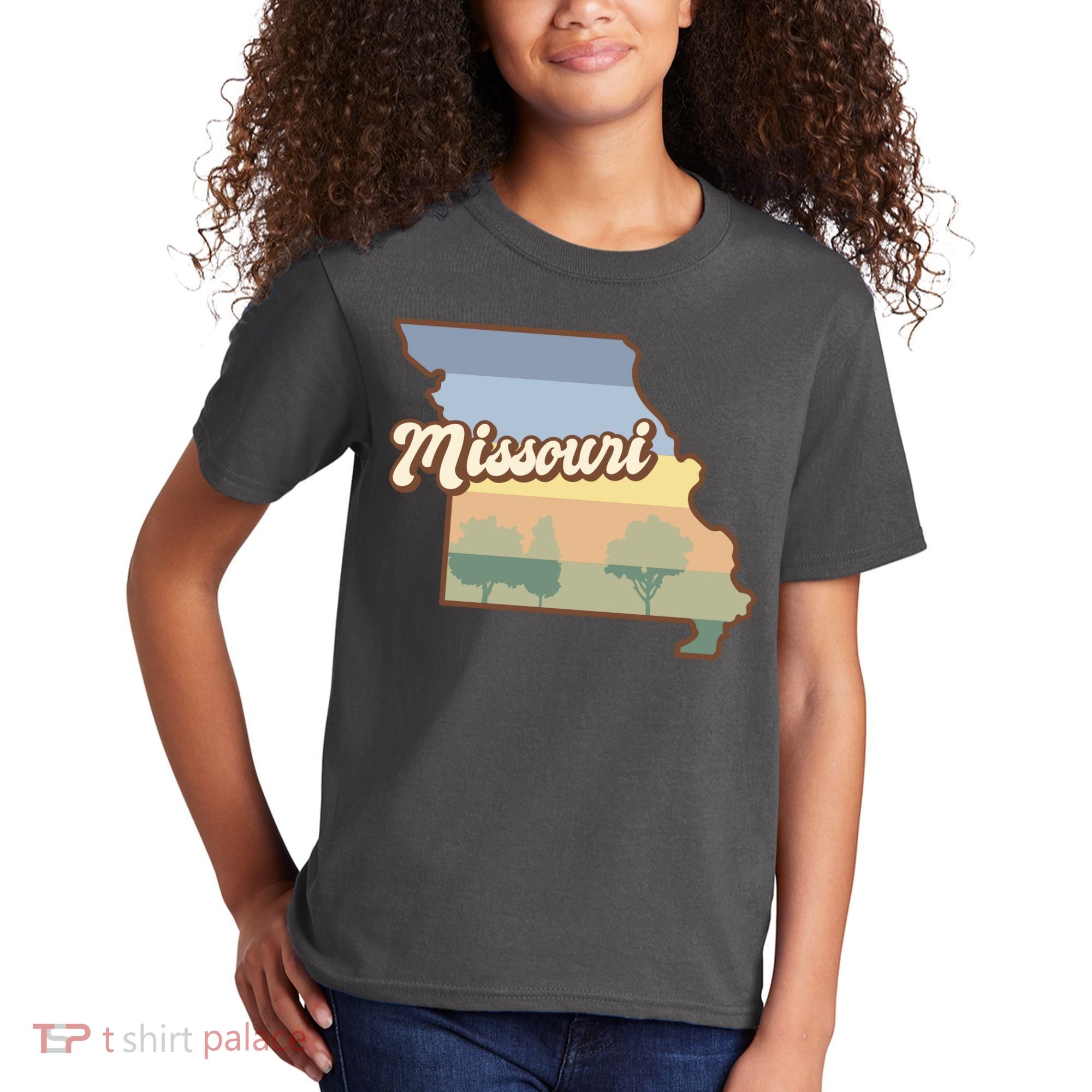 Retro Missouri Kids T-Shirt