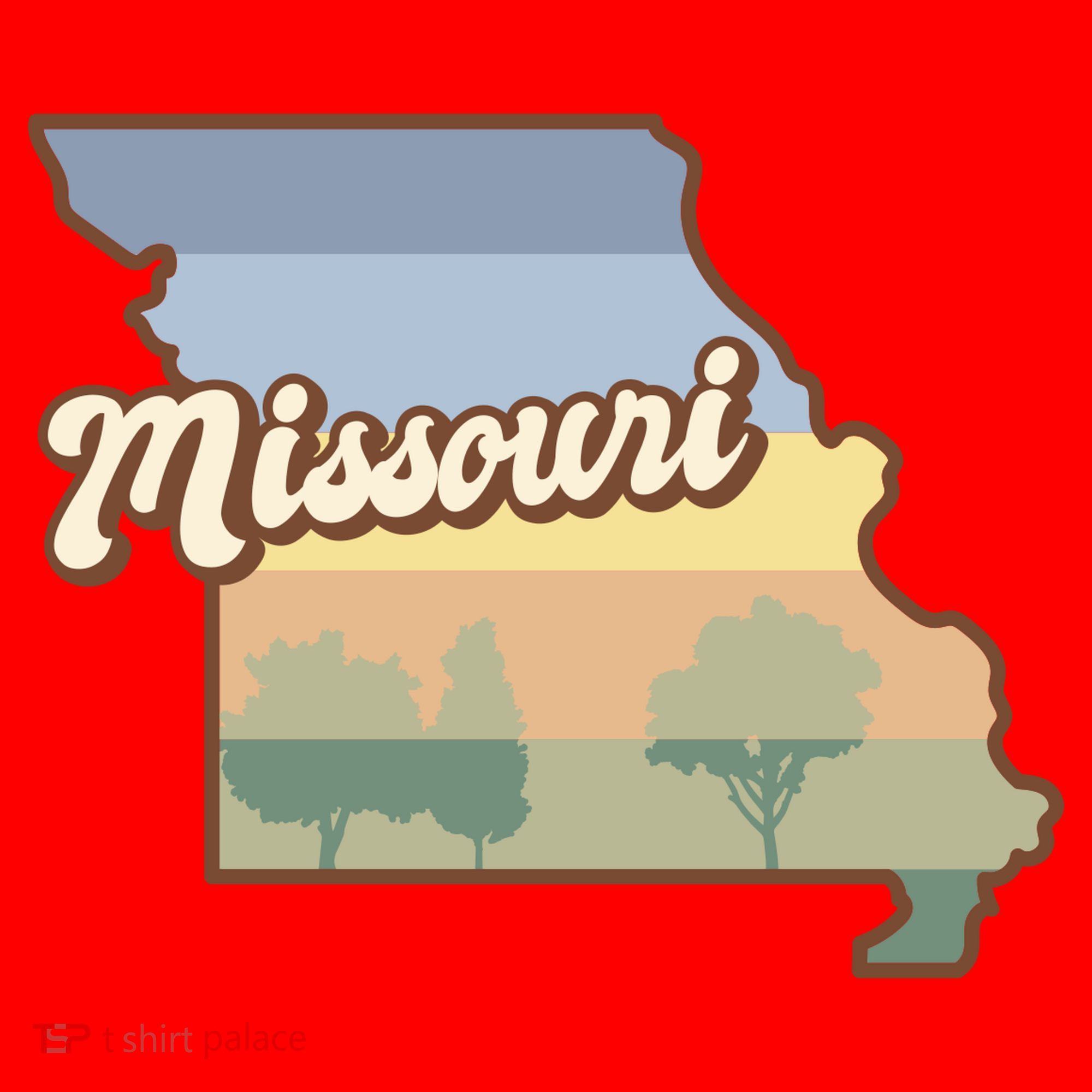 Retro Missouri Santa Hat