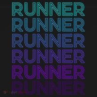 Runner Marathon Running Retro Gift Pajama Set thumb 2