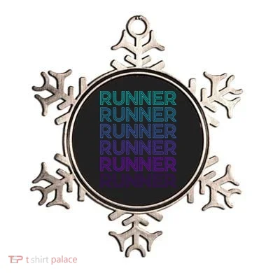 Runner Marathon Running Retro Gift Ornament