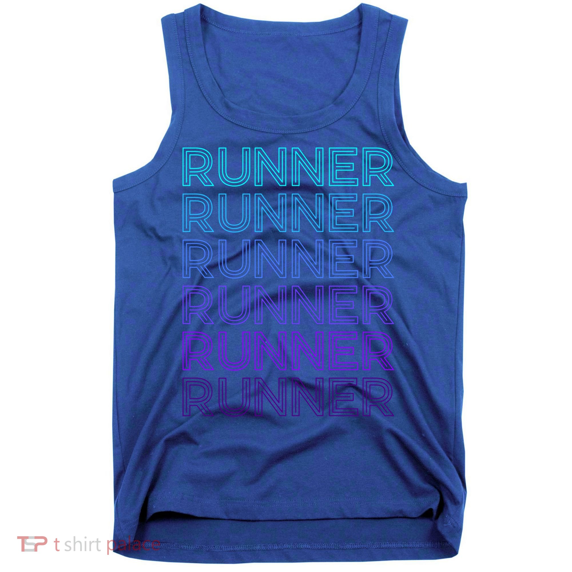 Runner Marathon Running Retro Gift Tank Top