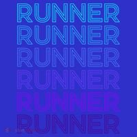 Runner Marathon Running Retro Gift Visor thumb 3