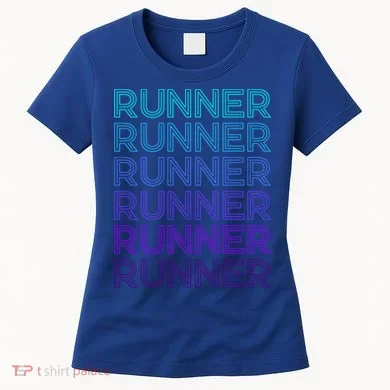 Runner Marathon Running Retro Gift Women's T-Shirt