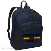 Reggae Music Rastafari Rasta Jamaica Gift Port Authority Basic Backpack thumb 0