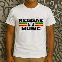 Reggae Music Rastafari Rasta Jamaica Gift T-Shirt thumb 3