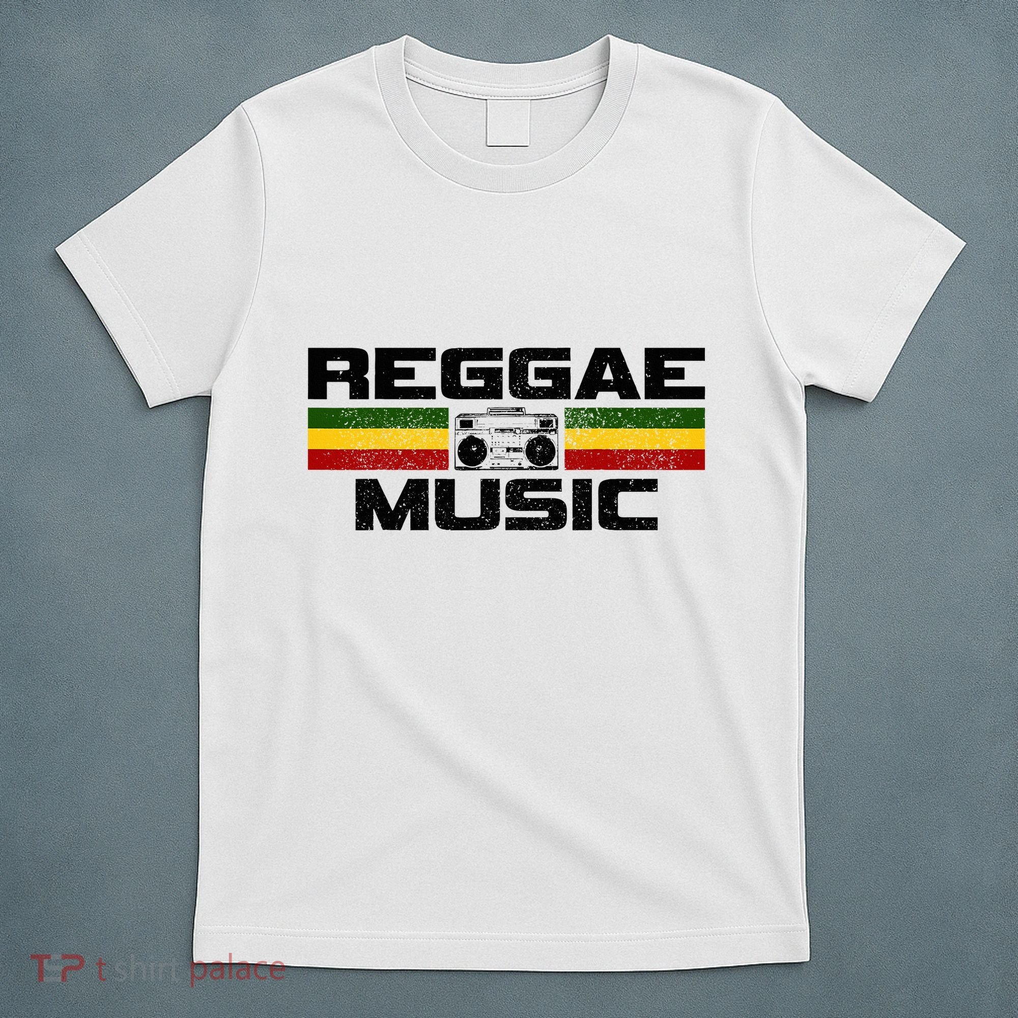 Reggae Music Rastafari Rasta Jamaica Gift T-Shirt
