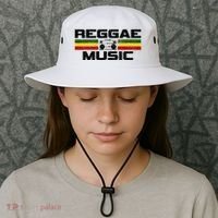 Reggae Music Rastafari Rasta Jamaica Gift Bucket Hat thumb 3