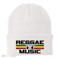 Reggae Music Rastafari Rasta Jamaica Gift Beanie thumb 0