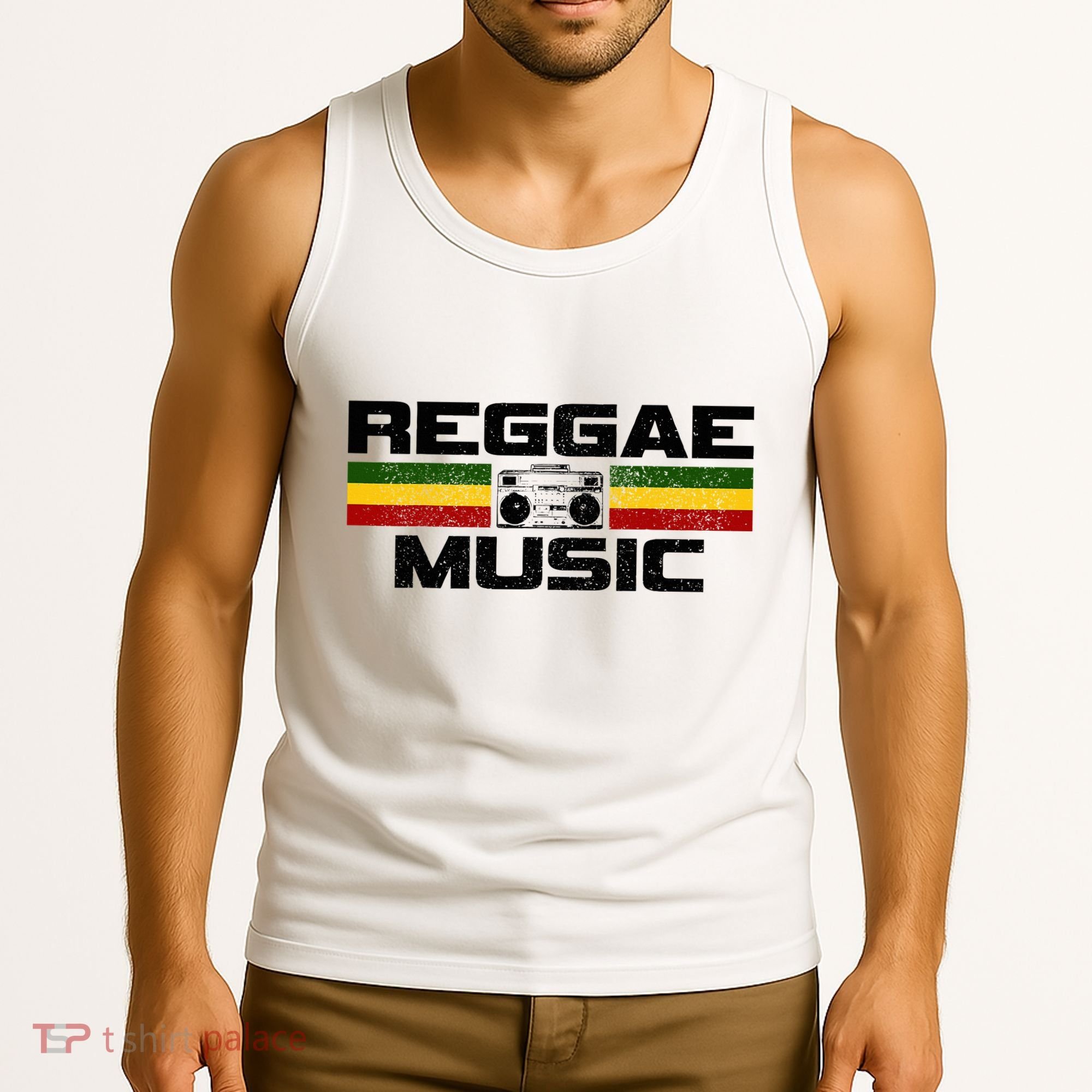 Reggae Music Rastafari Rasta Jamaica Gift Tank Top