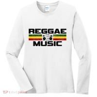 Reggae Music Rastafari Rasta Jamaica Gift Women's Long Sleeve Shirt thumb 0
