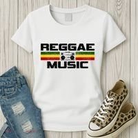 Reggae Music Rastafari Rasta Jamaica Gift Women's T-Shirt thumb 3