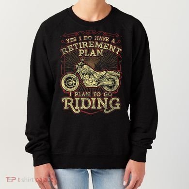 Retirement Motorcycle Riders Biker Women's Sweatshirt