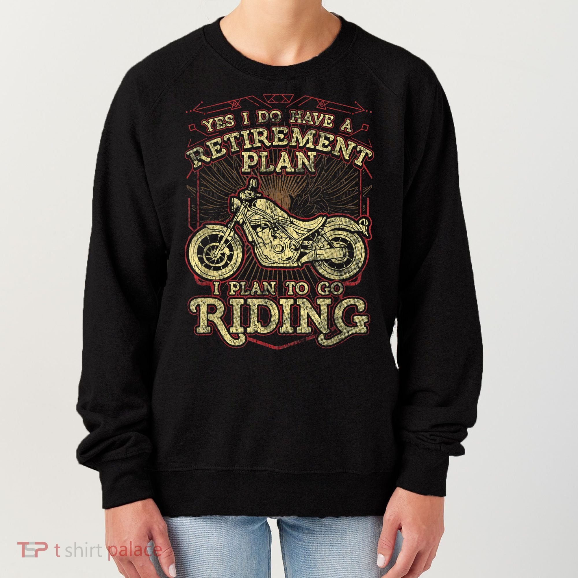 Retirement Motorcycle Riders Biker Women's Sweatshirt