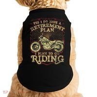 Retirement Motorcycle Riders Biker Doggie Tank thumb 0