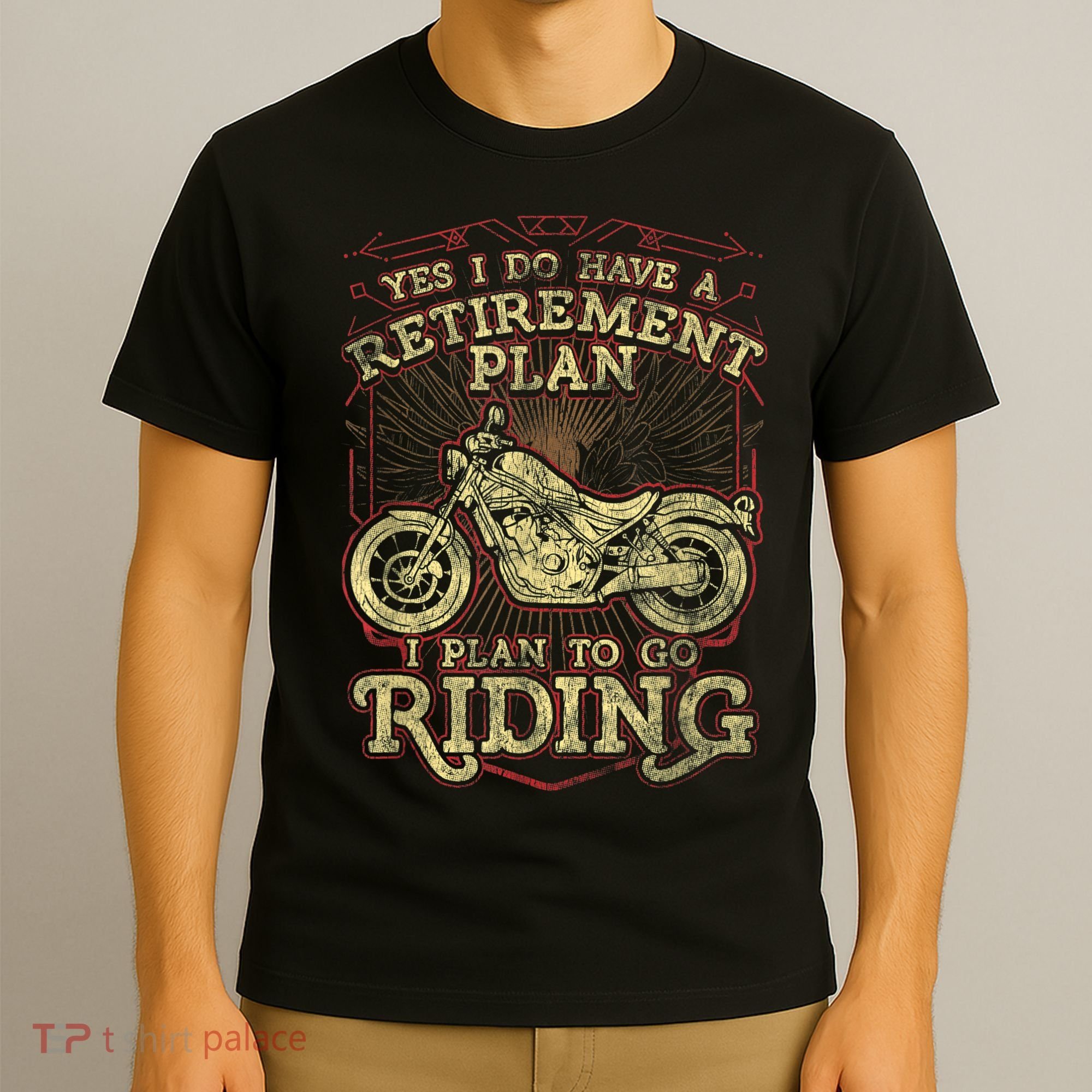 Retirement Motorcycle Riders Biker T-Shirt