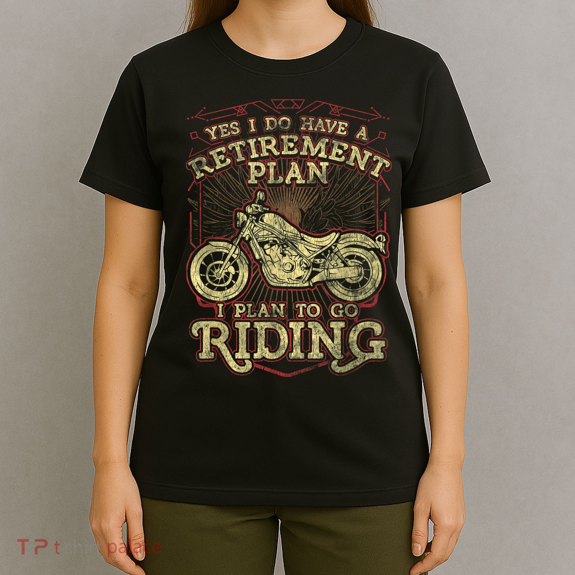 Retirement Motorcycle Riders Biker T-Shirt