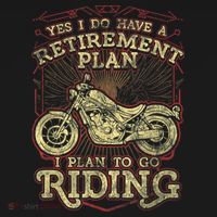 Retirement Motorcycle Riders Biker Coaster thumb 2