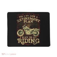 Retirement Motorcycle Riders Biker Mousepad thumb 0