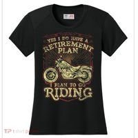 Retirement Motorcycle Riders Biker Women's Cooling Performance Crew T-Shirt thumb 0