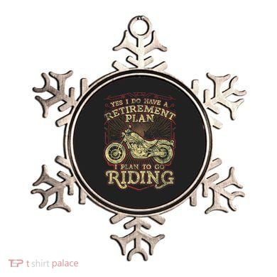 Retirement Motorcycle Riders Biker Ornament