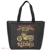 Retirement Motorcycle Riders Biker Tote Bag thumb 0