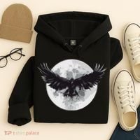 Raven Moon Hoodie thumb 4