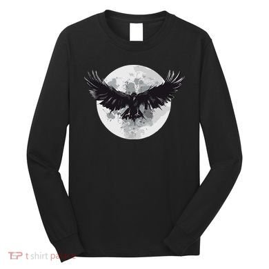 Raven Moon Long Sleeve Shirt