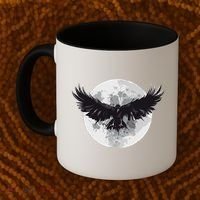 Raven Moon Coffee Mug thumb 2