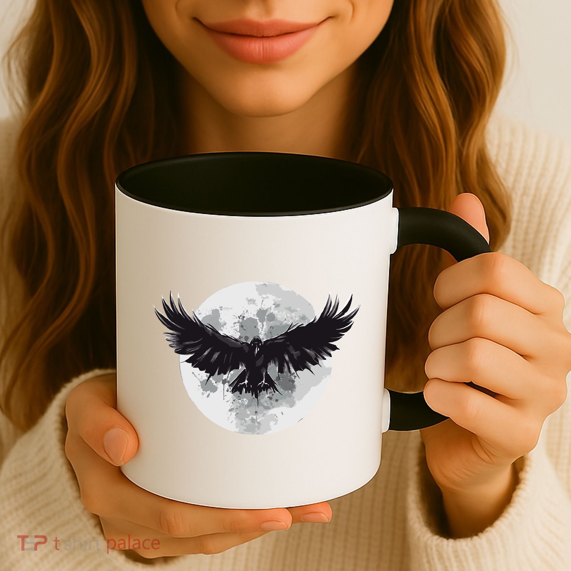 Raven Moon Coffee Mug