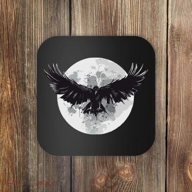 Raven Moon Coaster
