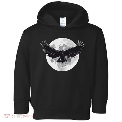 Raven Moon Toddler Hoodie